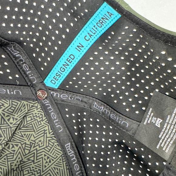 Melin Odysea Stacked Hydro Hat Mens Snapback Cap - Classic Size - Canopy / Khaki - Picture 6 of 9